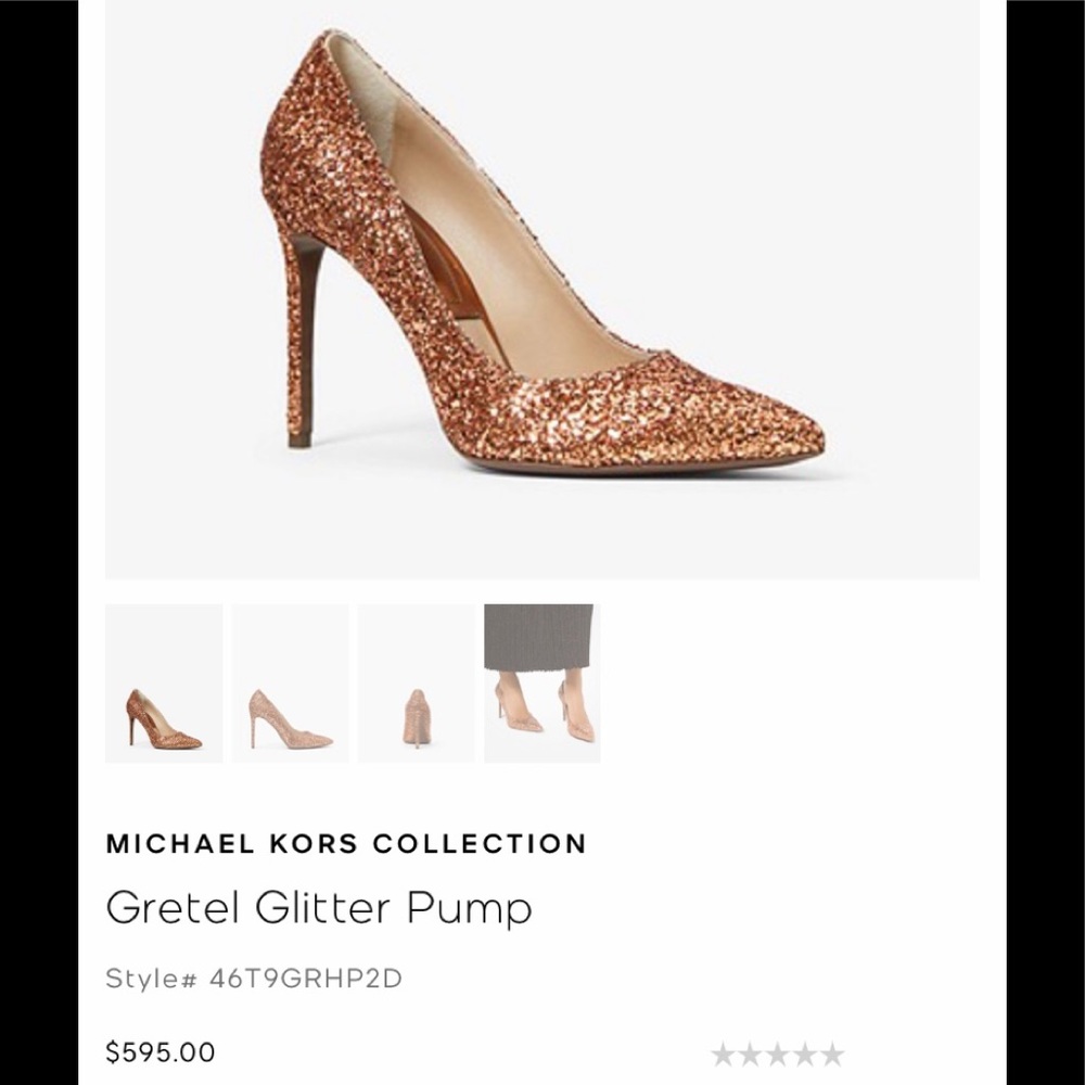 Michael Kors collection glitter pump - Picture 3 of 9